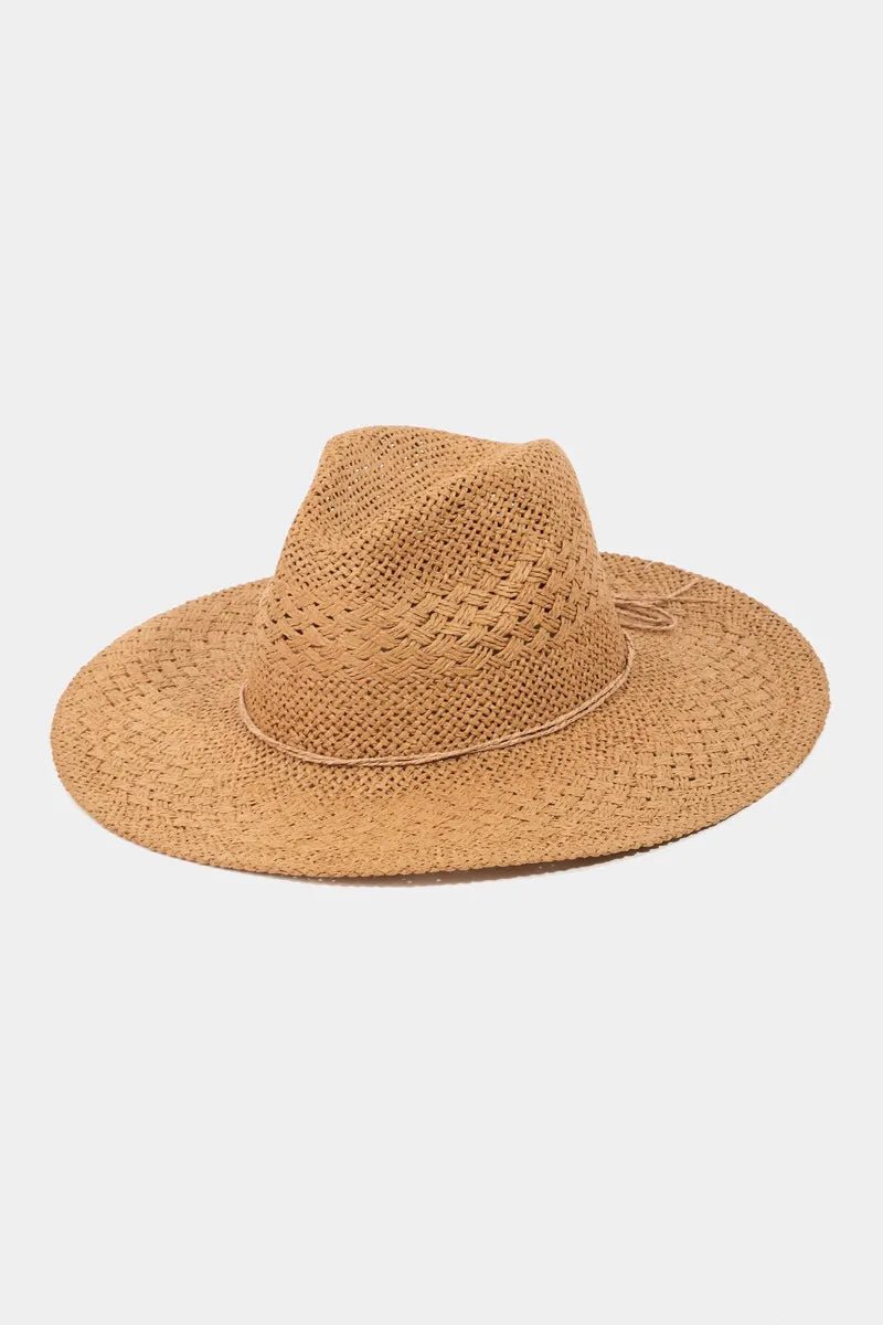 Fame Straw Braided Sun Hat - Bela Fils BoutiqueBela Fils Boutique