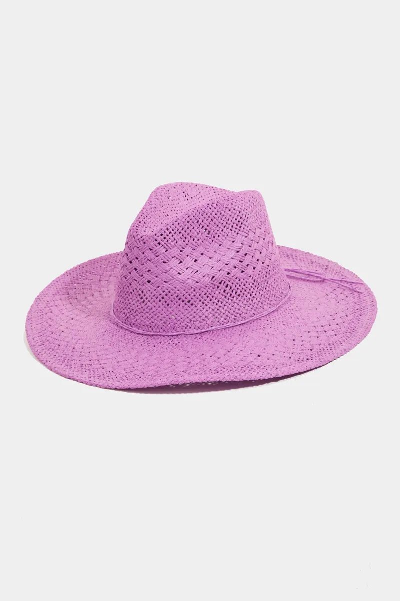 Fame Straw Braided Sun Hat - Bela Fils BoutiqueBela Fils Boutique