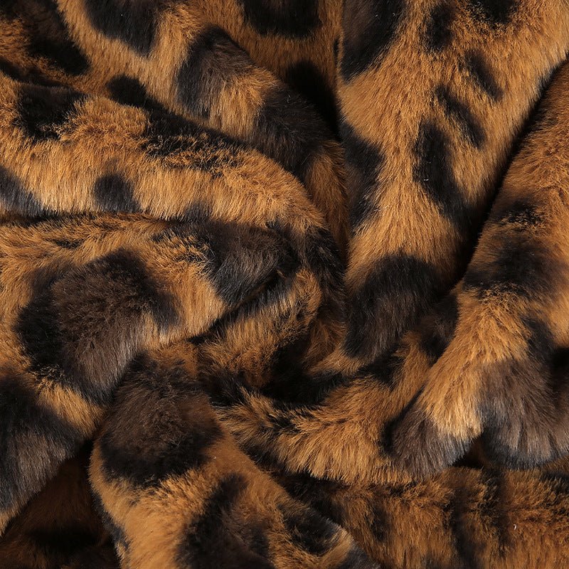 Fashion Leopard Print Cropped Sweatshirt for Women - Bela Fils BoutiqueBela Fils Boutique