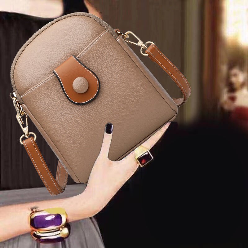 Fashionable Women's Soft Leather Crossbody Satchel Bag - Bela Fils BoutiqueBela Fils Boutique