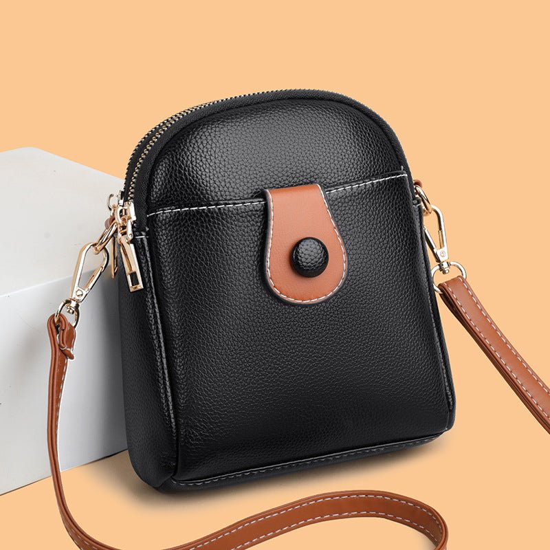 Fashionable Women's Soft Leather Crossbody Satchel Bag - Bela Fils BoutiqueBela Fils Boutique
