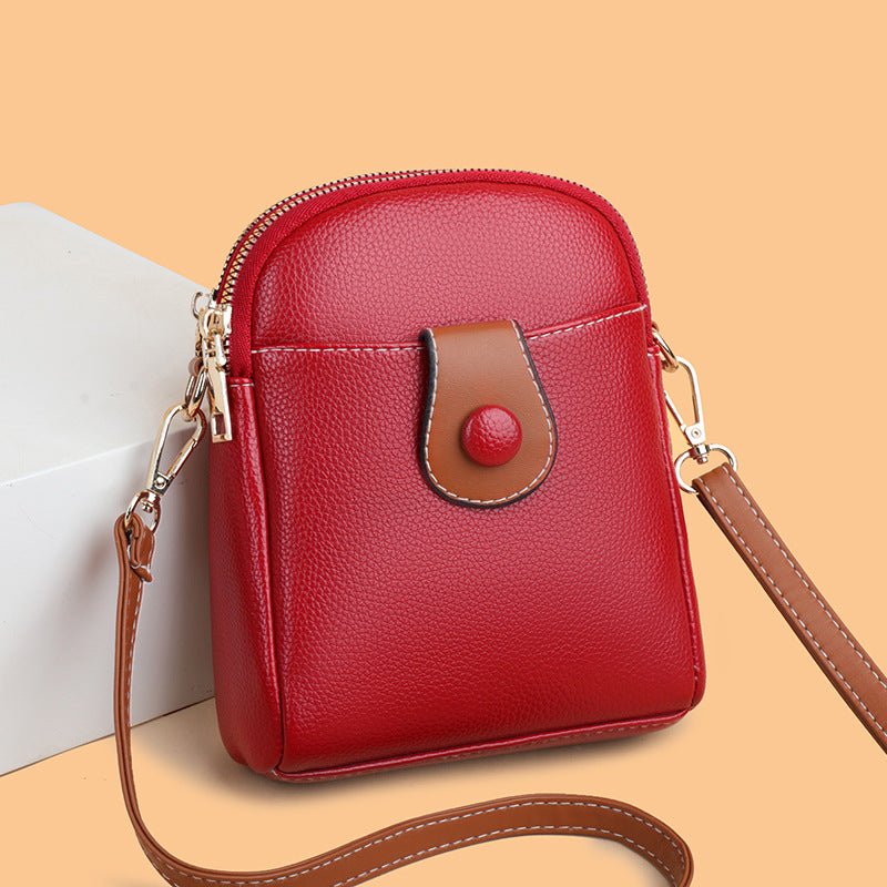 Fashionable Women's Soft Leather Crossbody Satchel Bag - Bela Fils BoutiqueBela Fils Boutique
