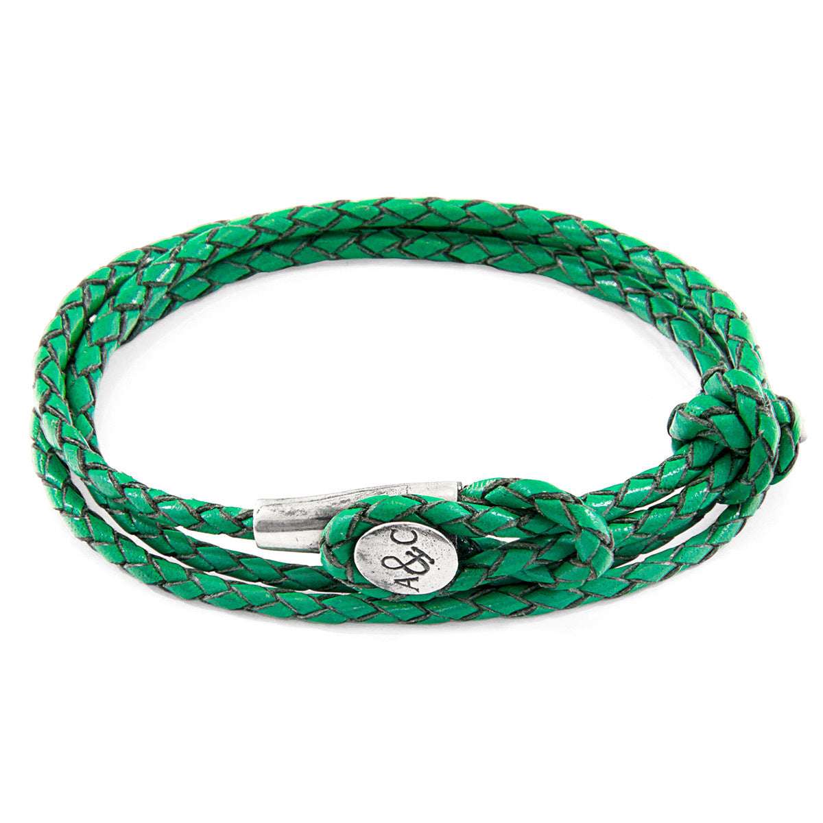 Fern Green Dundee Silver & Leather Bracelet - Bela Fils BoutiqueJewelry & WatchesBela Fils Boutique