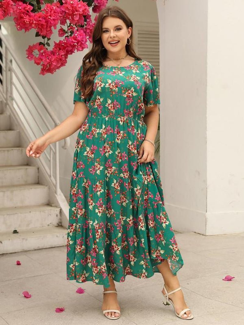 Floerns Women’s Ditsy Floral Sweetheart Neckline Dress - Bela Fils BoutiqueBela Fils Boutique