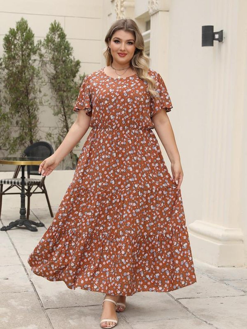 Floerns Women’s Ditsy Floral Sweetheart Neckline Dress - Bela Fils BoutiqueBela Fils Boutique