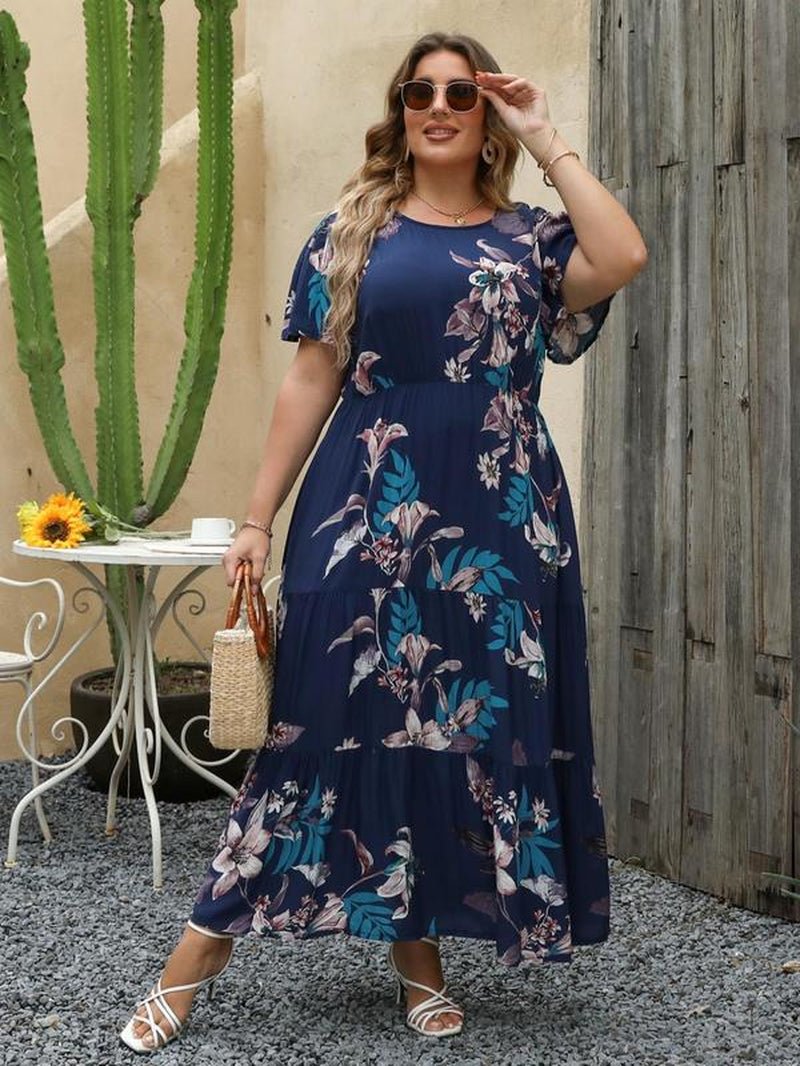 Floerns Women’s Ditsy Floral Sweetheart Neckline Dress - Bela Fils BoutiqueBela Fils Boutique