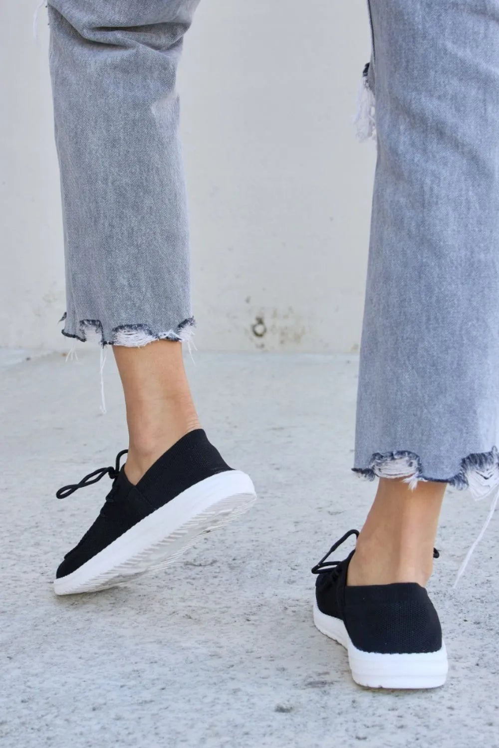 Forever Link Flat Round Toe Lace - Up Sneakers - Bela Fils BoutiqueBela Fils Boutique