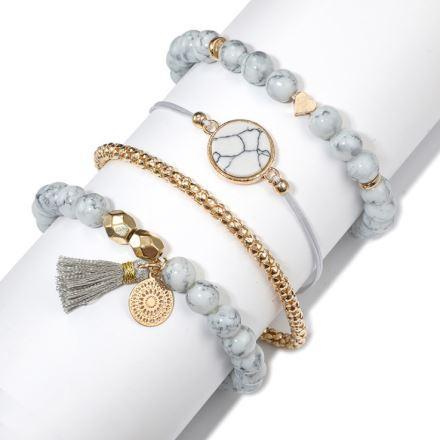 Four Piece Bracelet Set - Bela Fils BoutiqueBraceletsBela Fils Boutique
