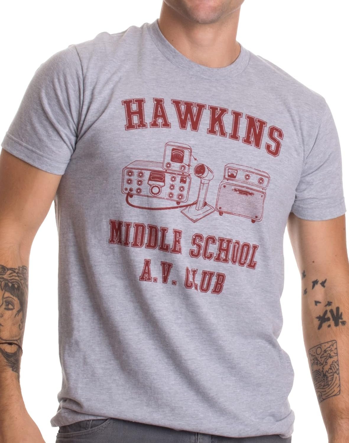 Hawkins Middle School A.V. Club | Vintage Style 80S Costume AV Hawkin T-Shirt - Bela Fils BoutiqueBela Fils Boutique