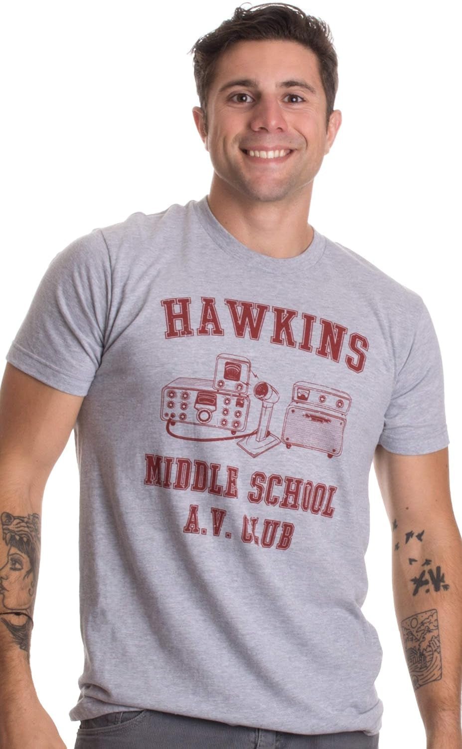 Hawkins Middle School A.V. Club | Vintage Style 80S Costume AV Hawkin T-Shirt - Bela Fils BoutiqueBela Fils Boutique