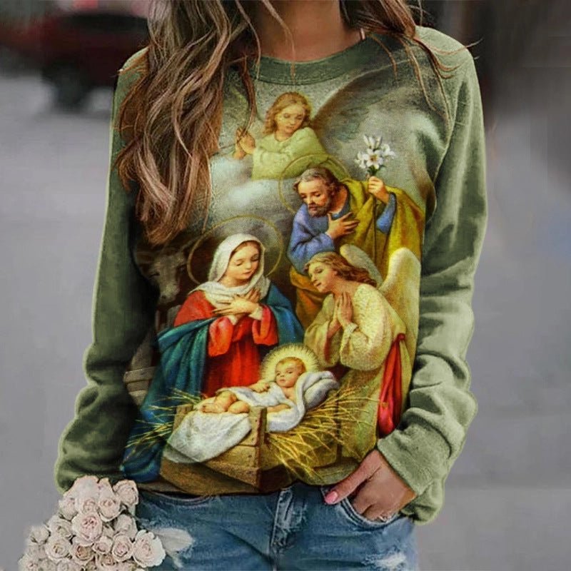Health Fabric 3D Printed Sweatshirt for Women - Bela Fils BoutiqueBela Fils Boutique
