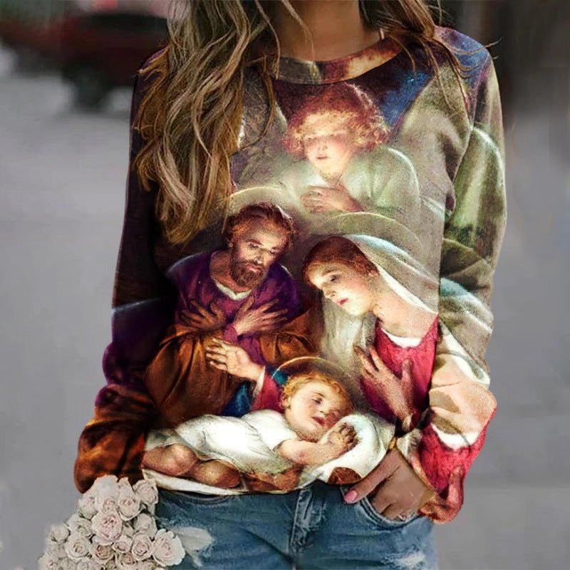 Health Fabric 3D Printed Sweatshirt for Women - Bela Fils BoutiqueBela Fils Boutique