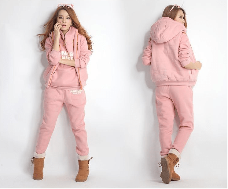 Hooded Sweatshirt Set for Women - Sporty Style - Bela Fils BoutiqueBela Fils Boutique