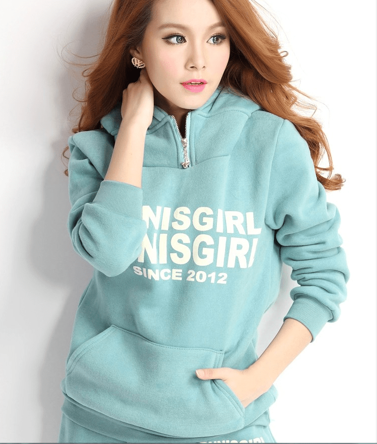 Hooded Sweatshirt Set for Women - Sporty Style - Bela Fils BoutiqueBela Fils Boutique