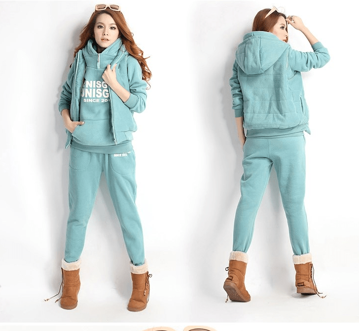 Hooded Sweatshirt Set for Women - Sporty Style - Bela Fils BoutiqueBela Fils Boutique