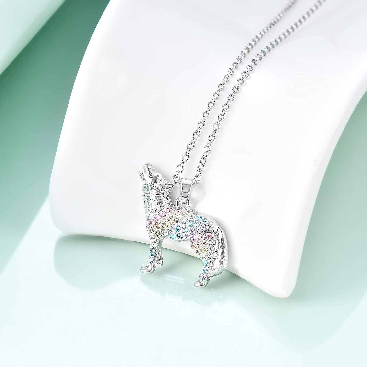 Horse Wolf Giraffe Dinosaur Necklace Gifts,Flamingo Elephant Sloth Llama Mermaid Necklaces Jewelry for Women - Bela Fils BoutiqueBela Fils Boutique