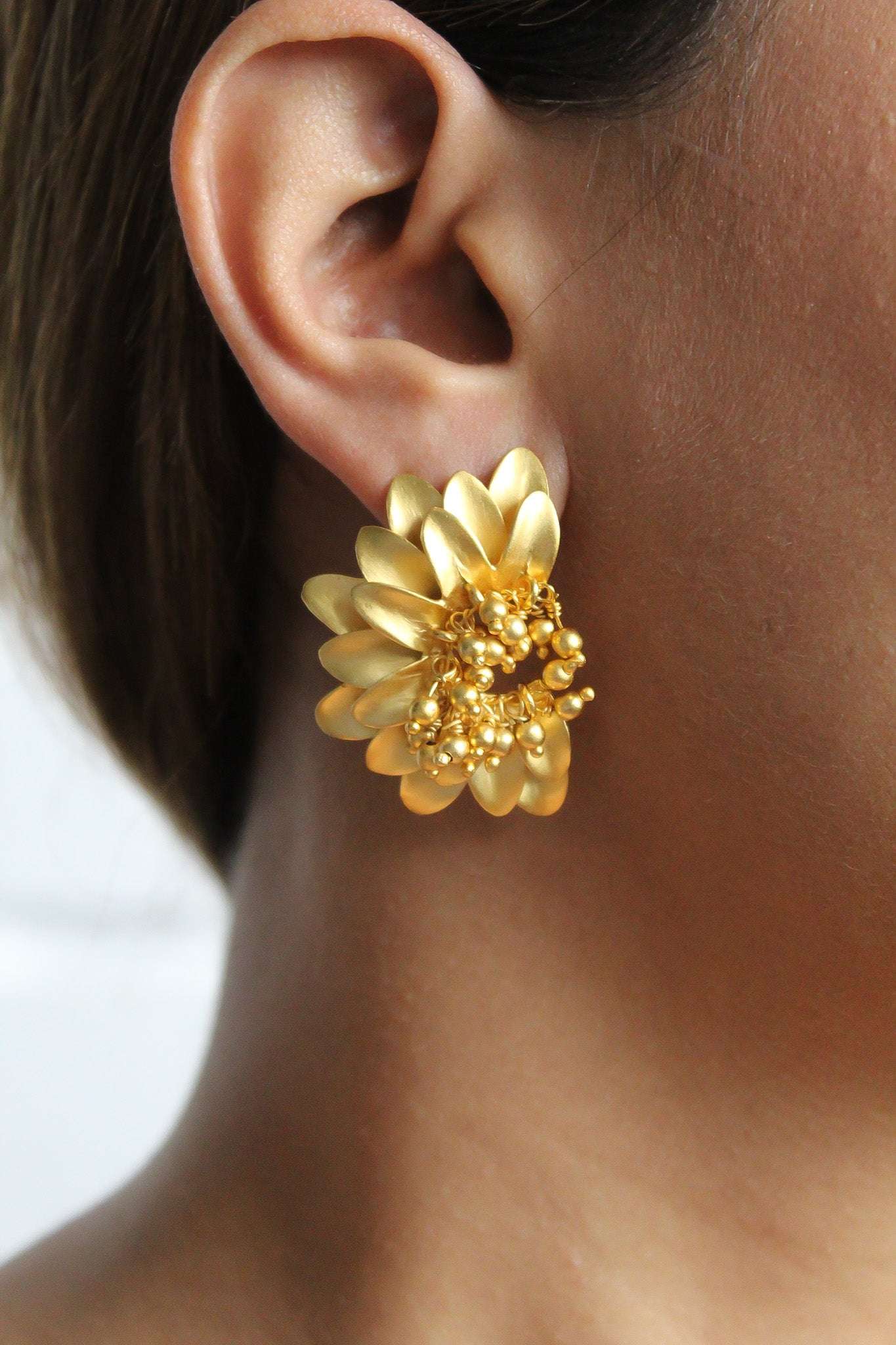 Jaen Sunflower Bombay Sunset Earrings - Bela Fils BoutiqueEarringsBela Fils Boutique