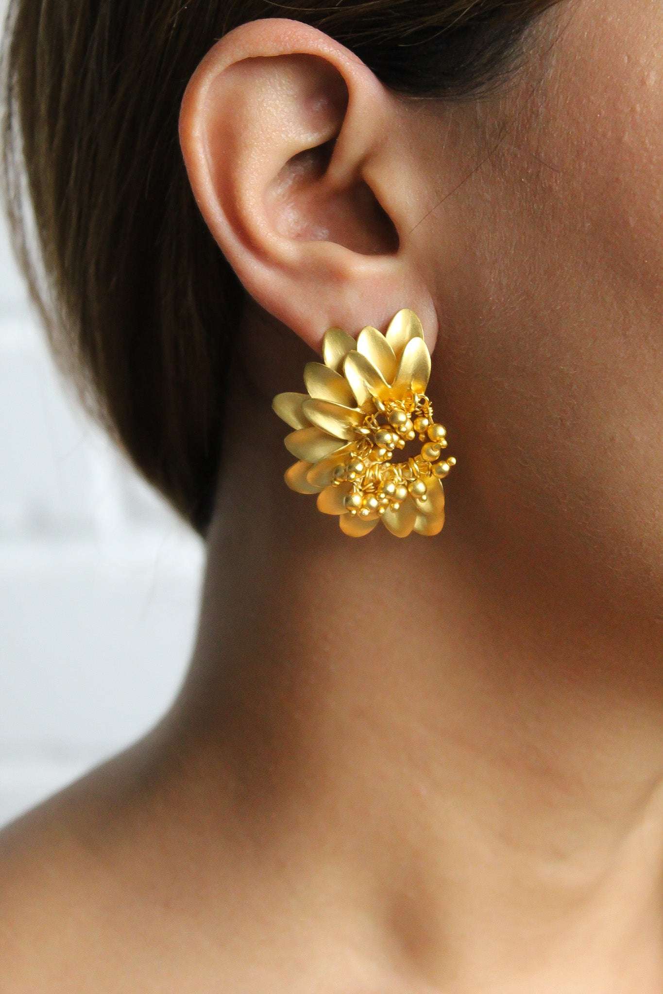 Jaen Sunflower Bombay Sunset Earrings - Bela Fils BoutiqueEarringsBela Fils Boutique