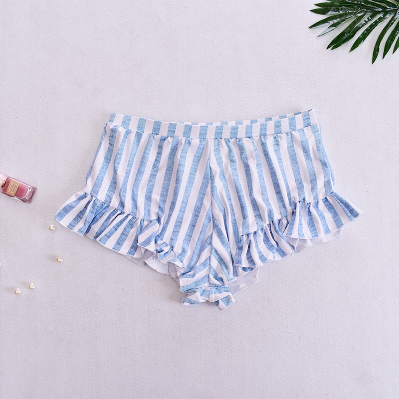 Japanese Style Striped Bikini Set for Women (3 Pieces) - Bela Fils BoutiqueBela Fils Boutique