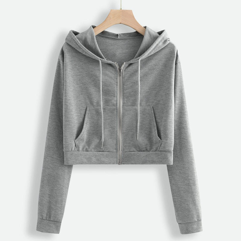 Korean Style Short Cardigan Hoodie for Women - Bela Fils BoutiqueBela Fils Boutique