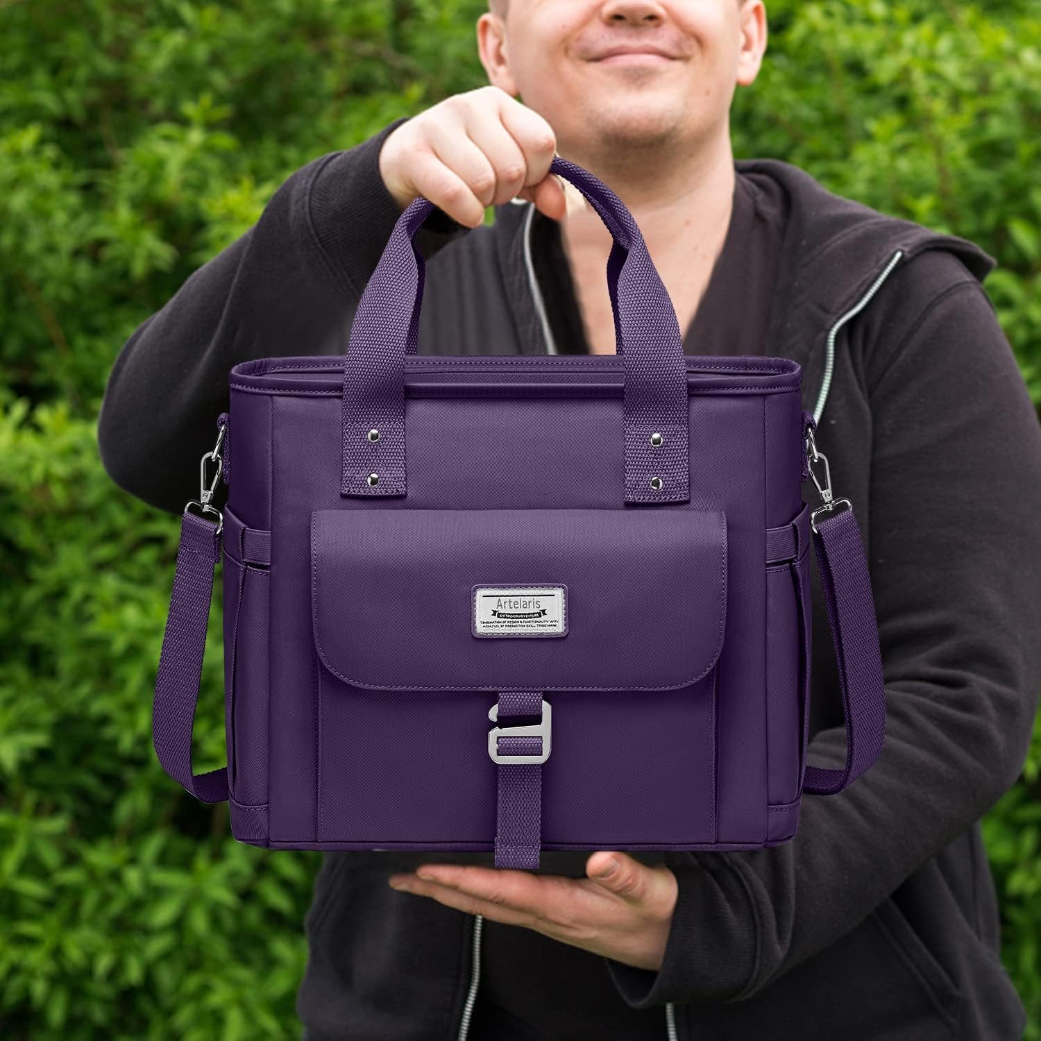 Large Insulated Lunch Bag – Leakproof Cooler Tote for Work & Outdoor Use - Bela Fils BoutiqueBela Fils Boutique