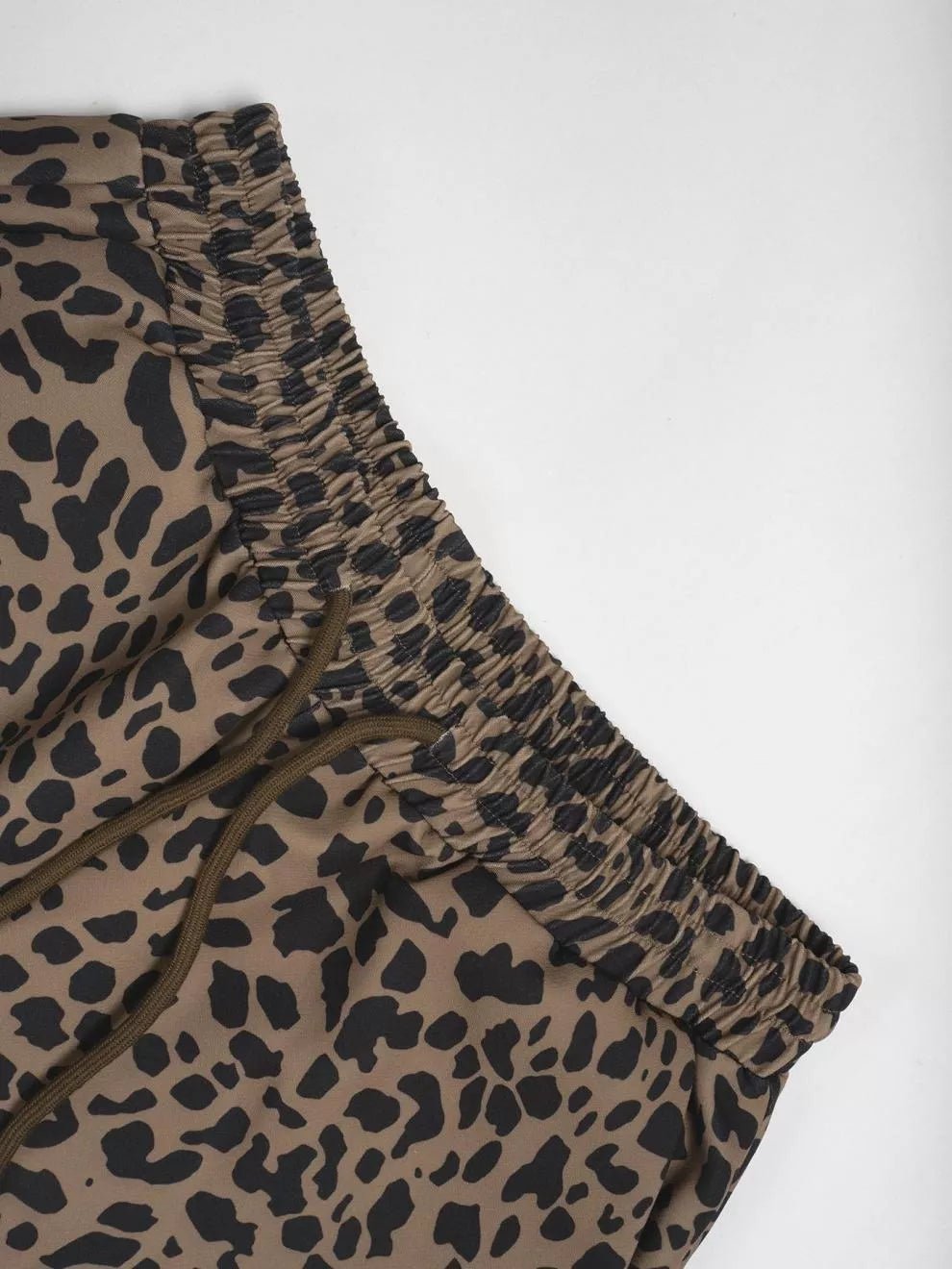 Leopard Drawstring Wide Leg Pants - Bela Fils BoutiqueBela Fils Boutique