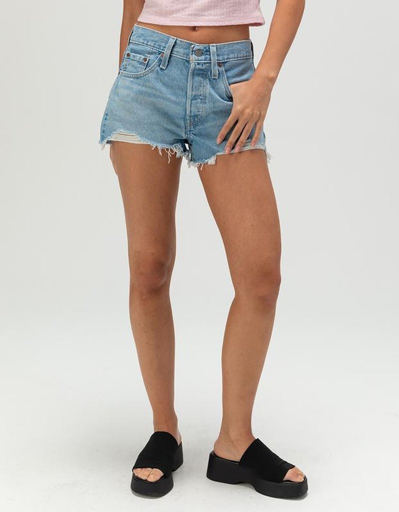 LEVI'S Premium 501 Original Fit High Rise Womens Denim Shorts - Luxor Heat - Bela Fils BoutiqueBela Fils Boutique