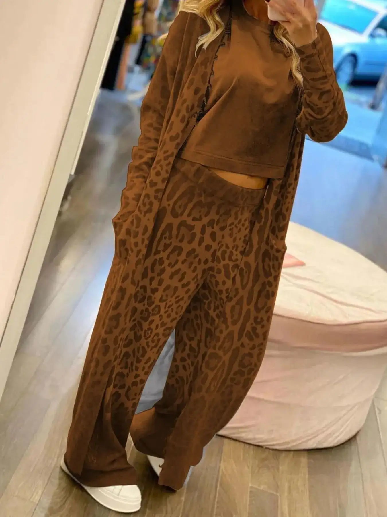 Long Sleeve Longline Outerwear and Pants Set - Bela Fils BoutiqueBela Fils Boutique