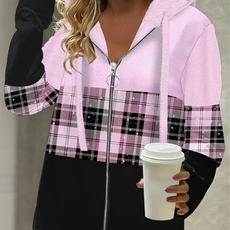 Loose Retro Hooded Zipper Sweatshirt - Bela Fils BoutiqueBela Fils Boutique