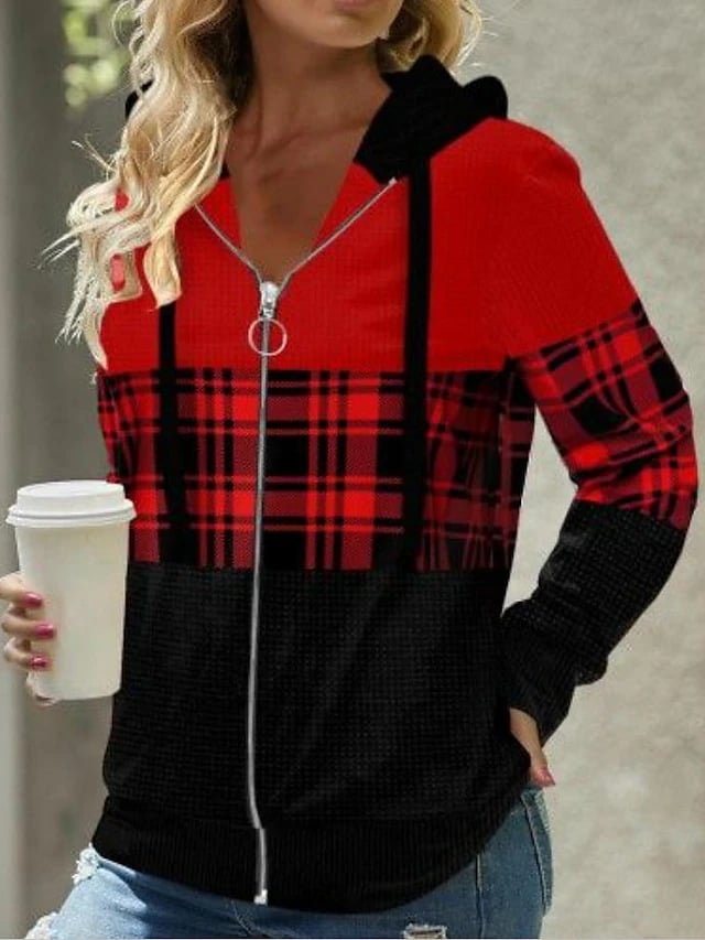 Loose Retro Hooded Zipper Sweatshirt - Bela Fils BoutiqueBela Fils Boutique