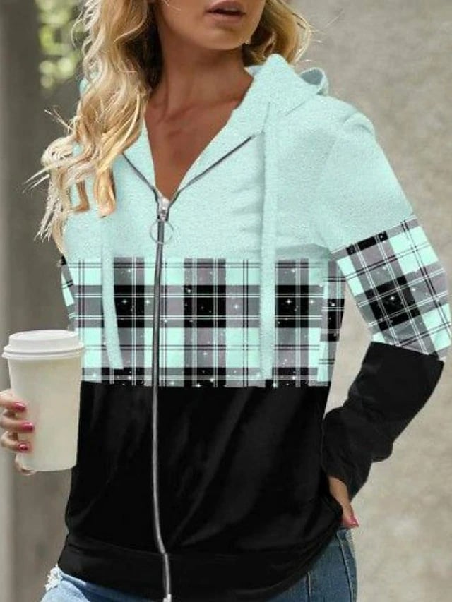 Loose Retro Hooded Zipper Sweatshirt - Bela Fils BoutiqueBela Fils Boutique