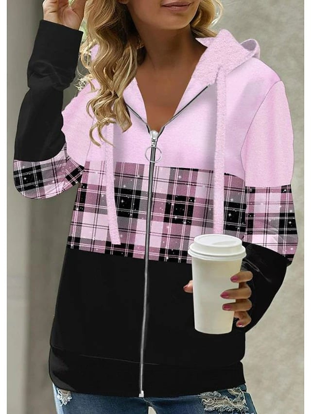 Loose Retro Hooded Zipper Sweatshirt - Bela Fils BoutiqueBela Fils Boutique