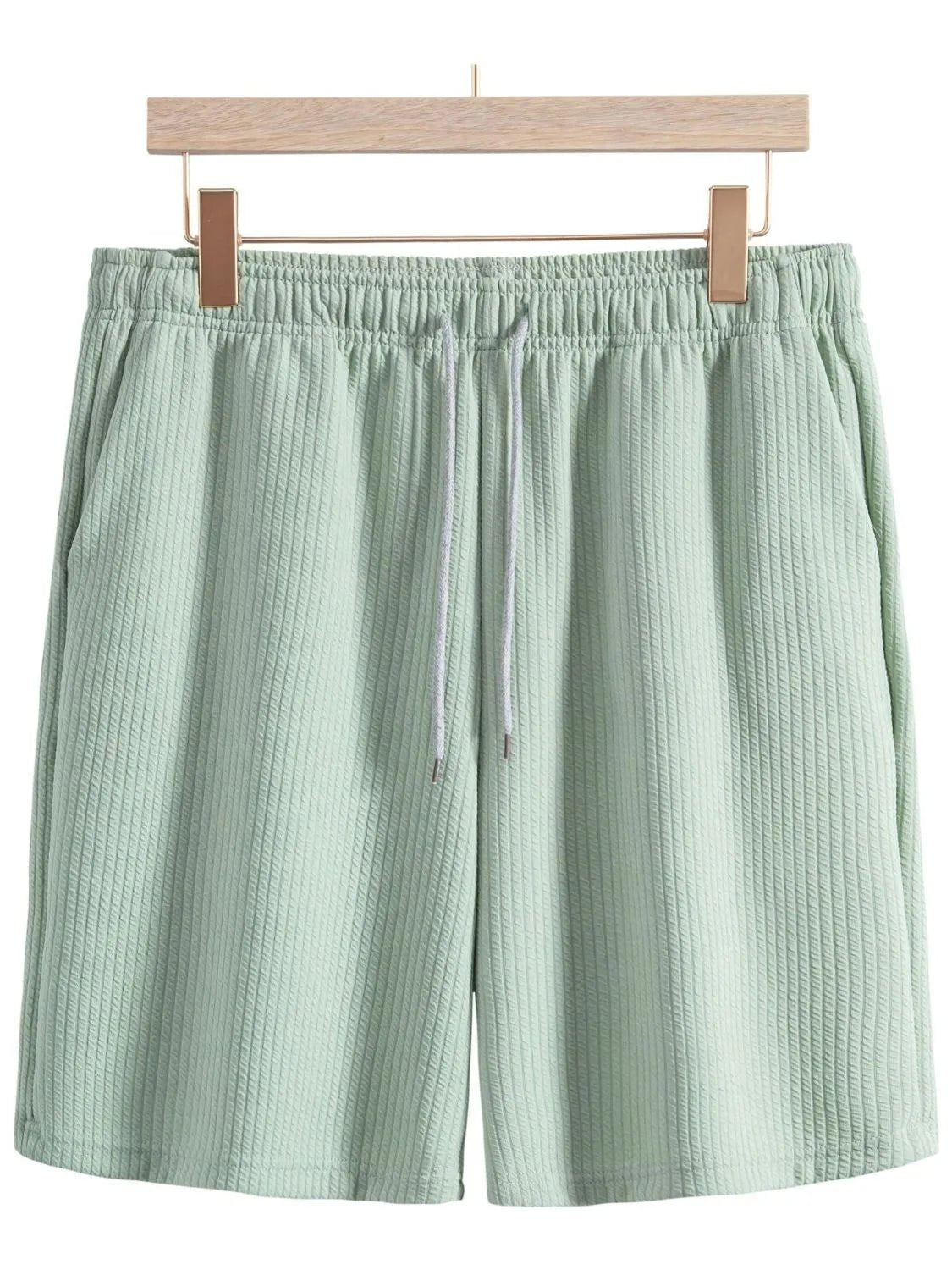 Men's Ribbed Short Sleeve Shirt and Shorts Set - Bela Fils BoutiqueBela Fils Boutique