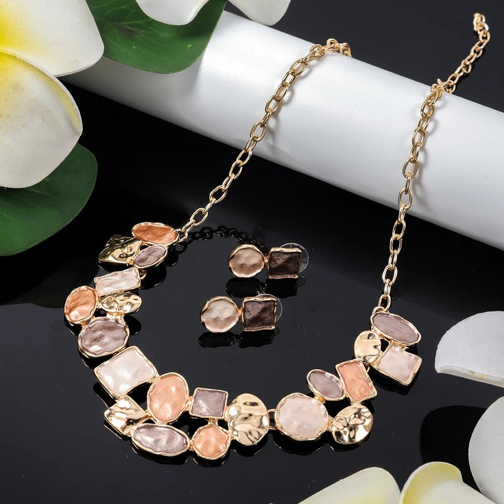 New in Fashion Woman Luxury Large Neck Women'S Necklace Set Vintage Decoration Necklaces Pendants for Women 2023 Jewelry - Bela Fils BoutiqueBela Fils Boutique