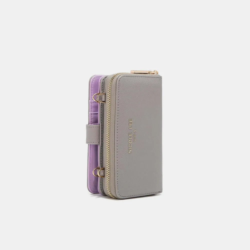 Nicole Lee USA 2 Piece Phone Case Crossbody Wallet - Bela Fils BoutiqueBela Fils Boutique