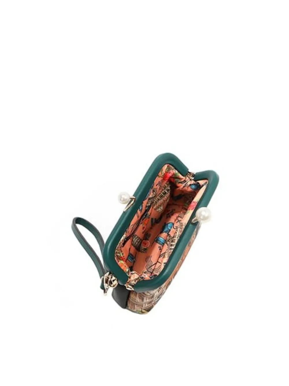 Nicole Lee USA Chelsea Pearl Kiss - Lock Coin Purse - Bela Fils BoutiqueBela Fils Boutique