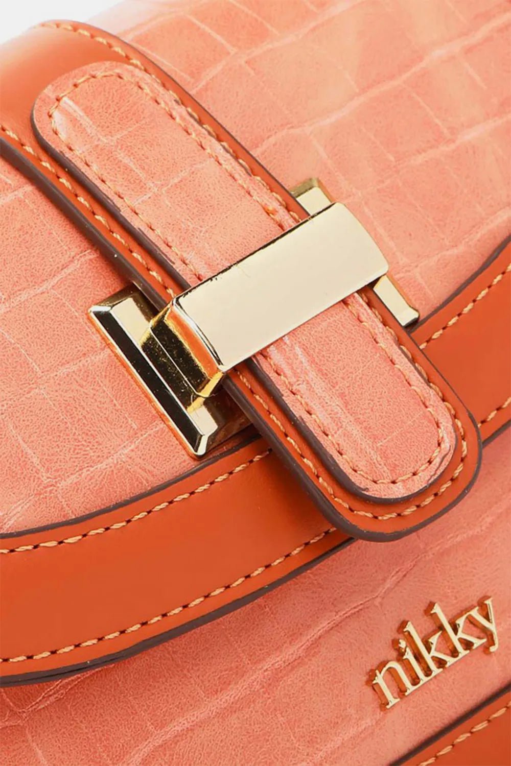 Nicole Lee USA Croc Embossed Crossbody Bag - Bela Fils BoutiqueBela Fils Boutique