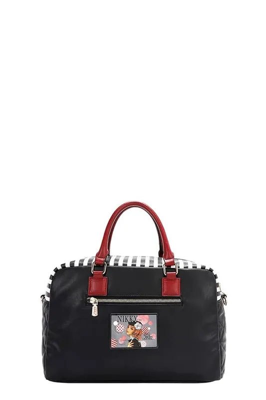 Nicole Lee USA Eco - Leather Boston Bag - Bela Fils BoutiqueBela Fils Boutique