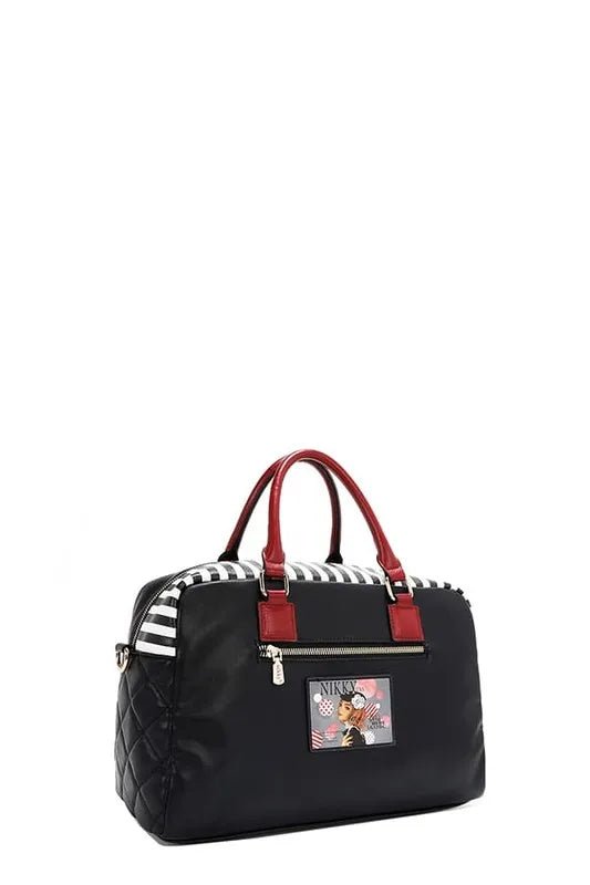 Nicole Lee USA Eco - Leather Boston Bag - Bela Fils BoutiqueBela Fils Boutique