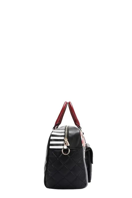 Nicole Lee USA Eco - Leather Boston Bag - Bela Fils BoutiqueBela Fils Boutique