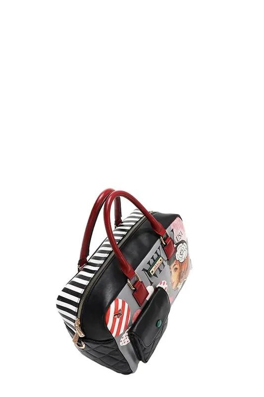 Nicole Lee USA Eco - Leather Boston Bag - Bela Fils BoutiqueBela Fils Boutique