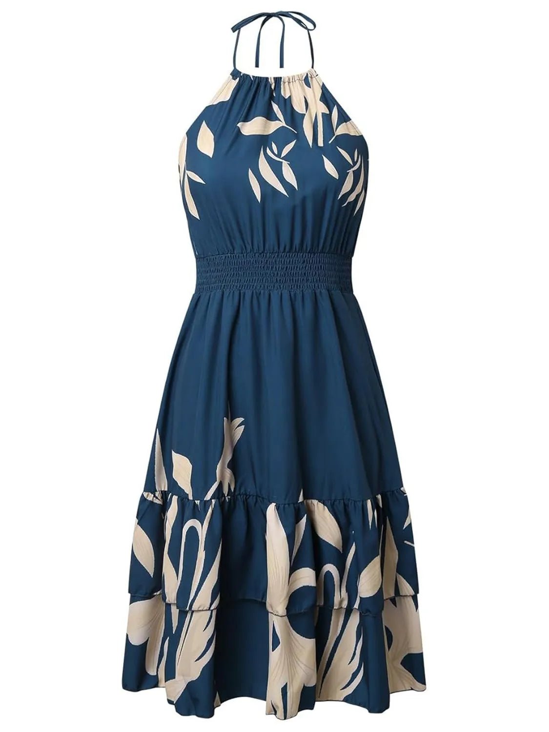 Paisley Print Halter Neck Mini Dress - Bela Fils BoutiqueBela Fils Boutique