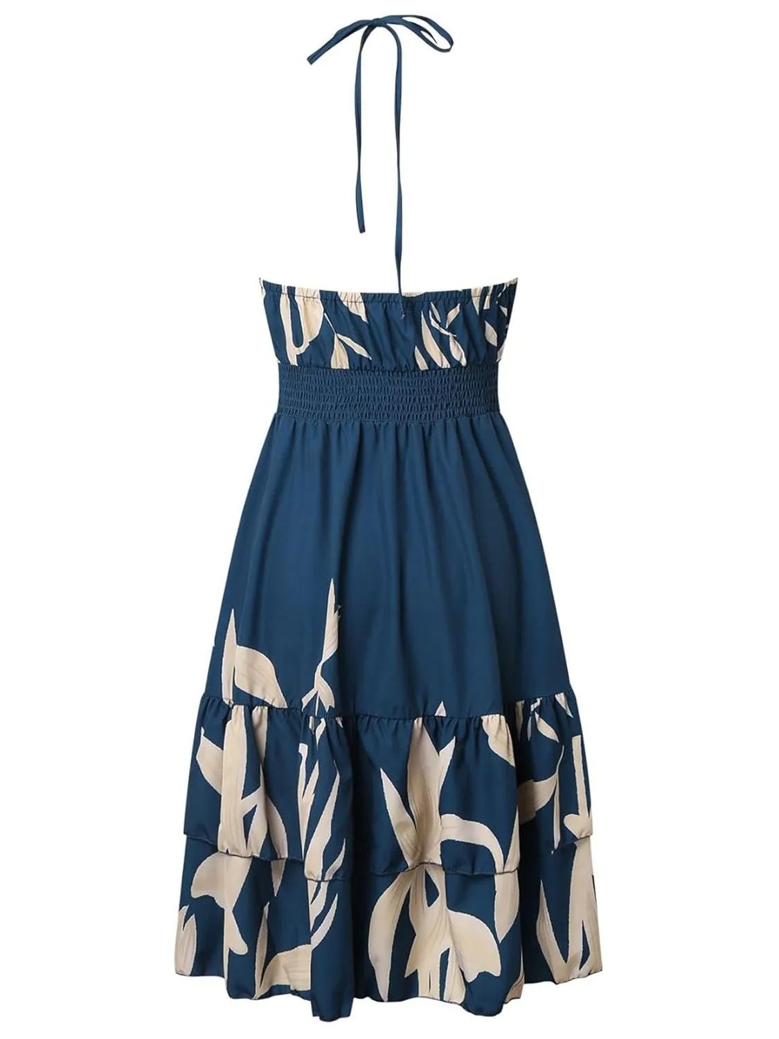 Paisley Print Halter Neck Mini Dress - Bela Fils BoutiqueBela Fils Boutique