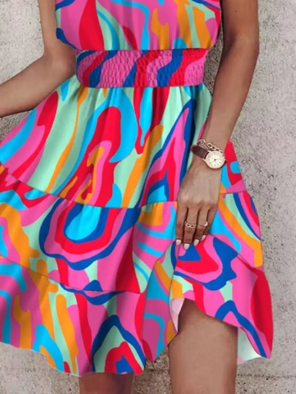 Paisley Print Halter Neck Mini Dress - Bela Fils BoutiqueBela Fils Boutique