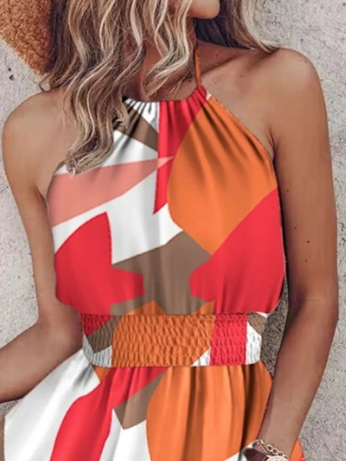 Paisley Print Halter Neck Mini Dress - Bela Fils BoutiqueBela Fils Boutique