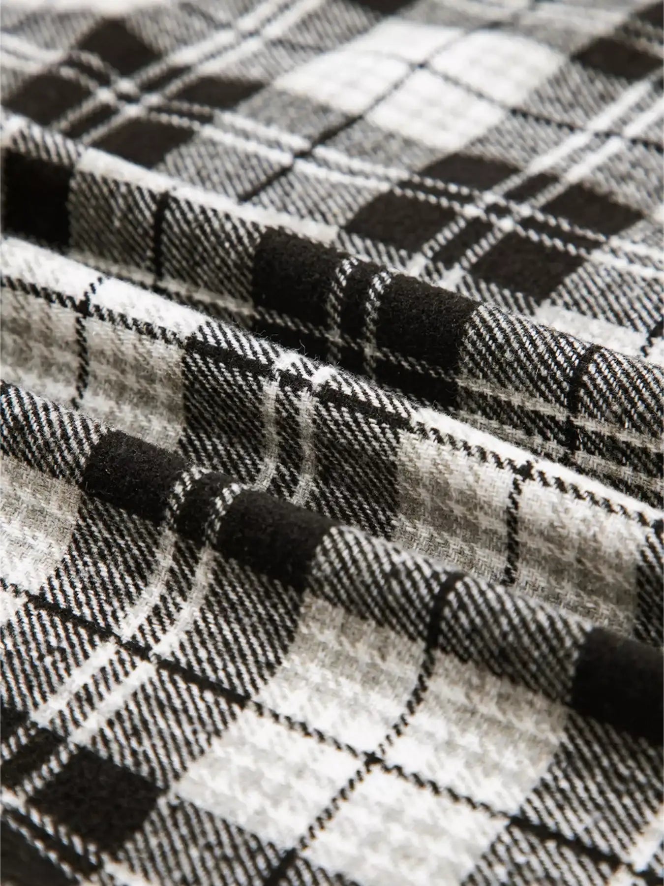 Plaid Print Chest Pockets Buttoned Shirt - Bela Fils BoutiqueBela Fils Boutique