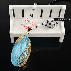 Newest Crystal Necklaces Jewelry Fashion Women Crystal Pendant