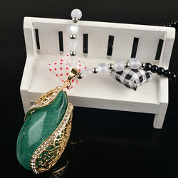 Newest Crystal Necklaces Jewelry Fashion Women Crystal Pendant