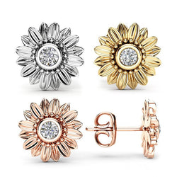 CZ Stone Earings Fashion Jewelry Crystal Stud Earrings For Women