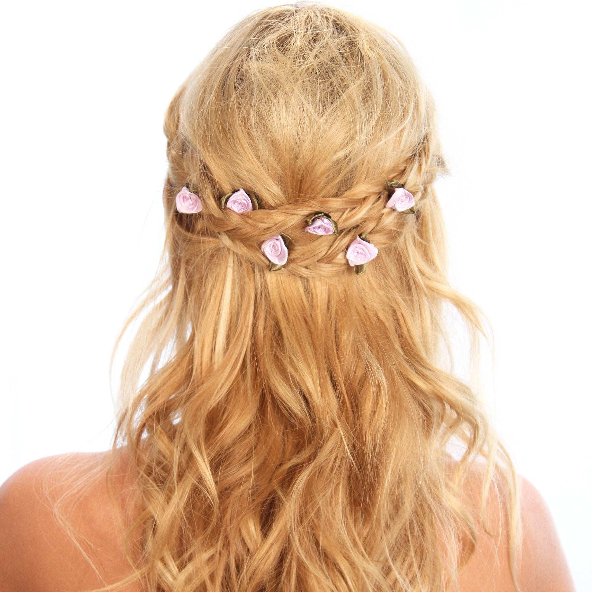 Rose Bud Hair Grips - Bela Fils BoutiqueHaircareBela Fils Boutique
